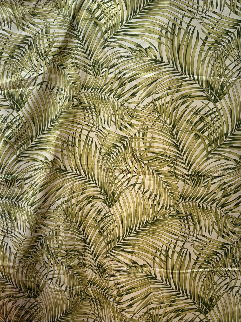Vintage Kravet Portfolio Palm Fronds Decorator Fabric